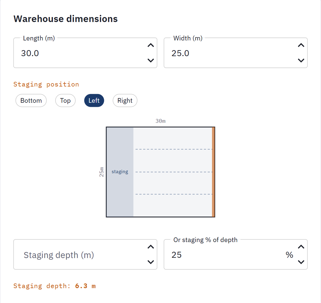 Warehouse Layout Designer Intuitive designer